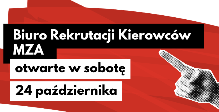 Chcesz zostać kierowcą autobusu? Odwiedź MZA w sobotę 24 października!